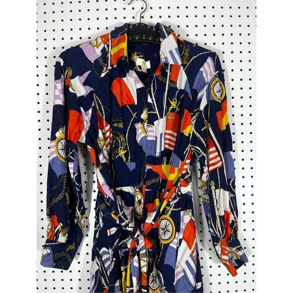 Anthropologie Maeve Nautica shirt dress size SP - Picture 9 of 15